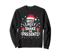 Most Likely To Shake The Presents: Camicie Natalizie abbinate Felpa