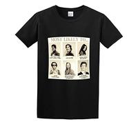 Most Likely To That 70S Show Funny Slogan Joke Men Simple Tshirt Black 3XL