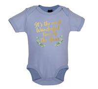 Most Wonderful Time Of The Year - Bambino T-Shirt / Body - Natale Canzone