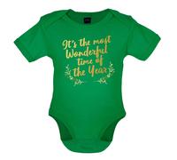 Most Wonderful Time Of The Year - Bambino T-Shirt / Body - Natale Canzone