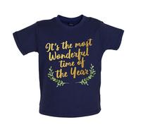 Most Wonderful Time Of The Year - Bambino T-Shirt / Body - Natale Canzone