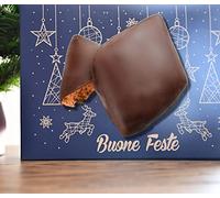 MOSTACCIOLI Napoletani Al Cioccolato 1kg in BOX CONFEZIONE REGALO NATALIZIA Dolce Di Natale MUSTACCIOLI Artigianali