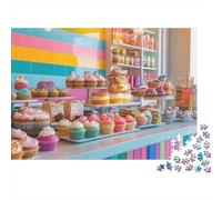 Mostra della torta Rompicapo 1000 Pezzi In puzzle in Cartone Premium, Un Puzzles Per Giochi Di Puzzle Per Lo Sviluppo Cognitivo, Ideale Per Passatempo Per Anziani, Il Puzzle Più Venduto 70x50c