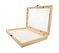 Mostra Di Esemplari Scatola Legno Piccola Frame Visualizzazione Vetrina