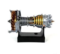Mostra il tuo amore per l'aviazione con questo splendido kit modello di motore Turbofan stampato in 3D