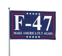 Mostra il tuo patriottismo con la bandiera di un aereo da caccia - Rendiamo l'America di n volante, cartello da giardino 4x6 piedi