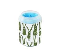 mostri Animali Khaki su Bianco Portatile Dog Cleaner Rondella e Massaggiatore Morbido Silicone Spazzola Essenziale Per Tutti I Proprietari di Animali Domestici Per Gatti