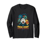 Mostri di Halloween della Notte strana - Vampiro, Lupo Mannaro & Zombie Maglia a Manica
