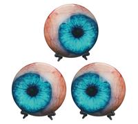 Mostri realistici Occhio Decors, infestato, Tipo C con supporto | Ornamento realistico spaventoso, bulbi oculari gotici, statuette per cabine fotografiche, regalo unico unisex