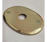 MOSTRINA BORCHIA COLORE ORO LUCIDO 90X65 MM MOTTURA PER CILINDRO TONDO O SAGOMATO (TONDO)