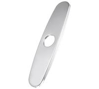 Mostrina Copriforo Rubinetto Cucina in Acciaio Inox 8 Pollici
