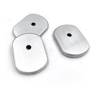 MOSTRINA DIERRE INTERNA FORO CODOLO CILINDRO CROMO SATINATO - Ferrero Ferramenta