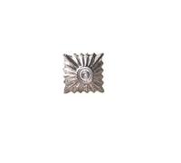 Mostrina Grado Piccola Argento WW2 Tedesca - Pip Distintivo Militare Repro