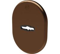 Mostrina porta blindata 4301 securemme dm alluminio bronzato mm 82x62 (5 pezzi) Securemme