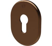 Mostrina porta blindata 4302 securemme f.sagom alluminio bronzato mm 82x62 (5 pezzi) Securemme