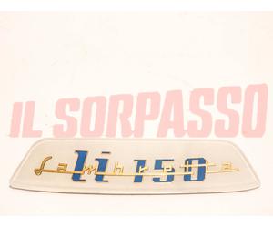 MOSTRINA SCRITTA STEMMA SELLA LAMBRETTA LI 150 ORIGINALE