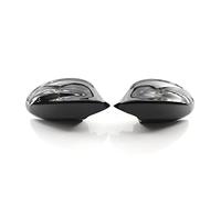 Mostrina Tappo Specchietto per BMW E90 E91 2005-2007 E92 E93 2006 2007 2008 2009 E80 E81 E87 ABS Colore Fibra Carbonio Tappo Copertura Specchietto Retrovisore M3 Style Auto Copri Specchietti (Colore