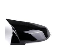 Mostrina Tappo Specchietto Tappo Copri Specchietto Retrovisore per BMW F20 F21 F22 F30 F32 F36 X1 F87 M3 Nero Lucido Calotta Specchio (Colore : Nero a Destra)