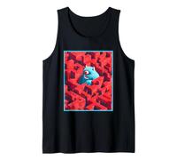 Mostro Blu nel Labirinto Rosso Canotta