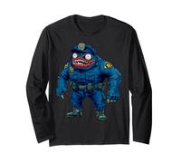 Mostro della Polizia/poliziotta Maglia a Manica