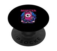 Mostro di alcol (Dichiarazione divertente e grafica) PopSockets PopGrip Adesivo