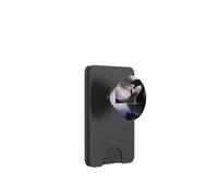 Mostro di Loch Ness davanti a un castello PopSockets PopWallet per MagSafe