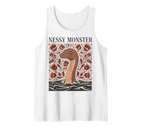 Mostro di Loch Ness Nessie Arte Popolare Criptide Canotta