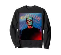 Mostro Divertente Che Dice Che Mi Fai Sentire Vivo Umorismo Donne Uomini Felpa