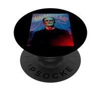 Mostro divertente che dice che mi fai sentire vivo umorismo donne uomini PopSockets PopGrip Adesivo