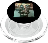 Mostro divertente che dice che mi fai sentire vivo umorismo donne uomini PopSockets PopGrip per MagSafe