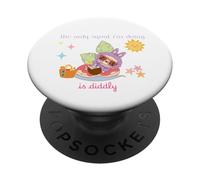 Mostro divertente, l'unico squat che sto facendo è diddly PopSockets PopGrip Adesivo