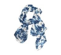Mostro giapponese Onde Blu Lungo fazzoletto da collo leggero mens sciarpa di seta per la sciarpa di natale chal para mujer