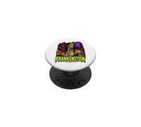 Mostro horror gotico di Frankenstein Mary Shelley PopSockets PopGrip Adesivo