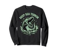 Mostro Marino preistorico di Mosasaurus del terrore del Mare Profondo Felpa
