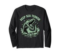 Mostro Marino preistorico di Mosasaurus del terrore del Mare Profondo Maglia a Manica