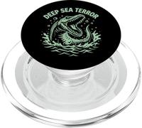 Mostro marino preistorico di Mosasaurus del terrore del mare profondo PopSockets PopGrip per MagSafe