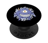 Mostro peloso di Halloween con un occhio PopSockets PopGrip Adesivo