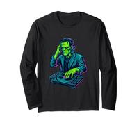 Mostro Raver DJ Frankenstein Maglia a Manica