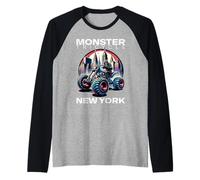 Mostro Triciclo New York Maglia con Maniche Raglan