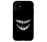Mostro velenoso, denti da mostro, sorriso, orrore Custodia per iPhone 11
