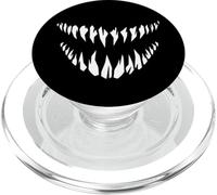 Mostro velenoso, denti da mostro, sorriso, orrore PopSockets PopGrip per MagSafe
