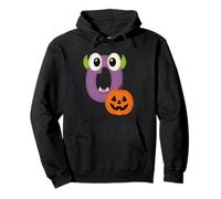 Mostro Zucca Halloween Fun Boo Carino Felpa con Cappuccio