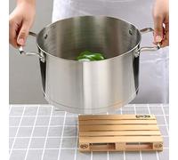 MostroMania - Sottopentola in Legno a Forma di Pallet - Mini Bancale per la Cucina - Design Realistico - Diciture Ufficiali EUR ed EPAL - Utensili in Legno - Idee Regalo Originali