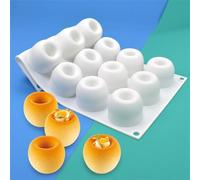 mostsom Stampo per caramelle al vapore pane di mais stampo in silicone per biscotti, caramelle, oreos, sapone, cupcake, budino, gelatina, muffin (pane mais C_30 x 17,4 x 4,1 cm)