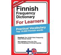 Mostusedwords E Finnish Frequency Dictionary for Learners - Practica (Tascabile)