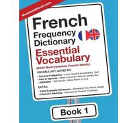 Mostusedwords French Frequency Dictionary - Essential Vocabulary (Tascabile)