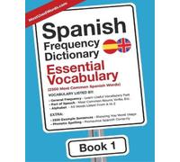 Mostusedwords Spanish Frequency Dictionary - Essential Vocabulary (Tascabile)