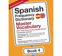 Mostusedwords Spanish Frequency Dictionary - Master Vocabulary (Tascabile)