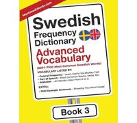 Mostusedwords Swedish Frequency Dictionary - Advanced Vocabulary (Tascabile)