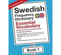 Mostusedwords Swedish Frequency Dictionary - Essential Vocabulary (Tascabile)